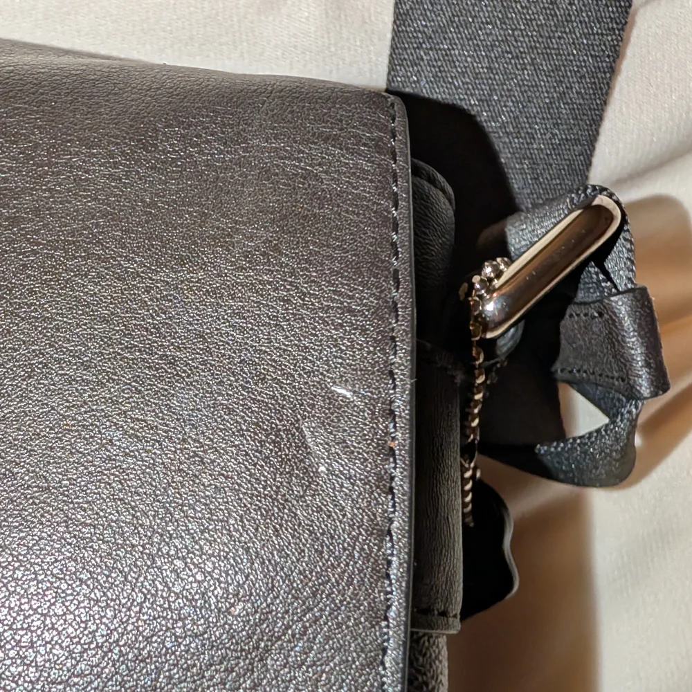 Coach Charles Small Messenger Signature PVC Leather Brown NWT